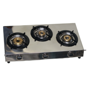Three Burner Stainless Steem